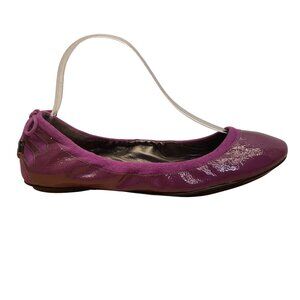 Maria Sharapova Women’s Purple  Soles Ballet Flats Size 8B